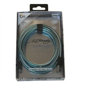 Ed Hardy Light Pink USB-C Cable